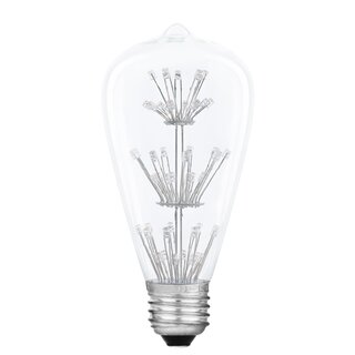 LED Rustic Carbon Edison 2W = 15W 150lm E27 Extra Warm White 2200K