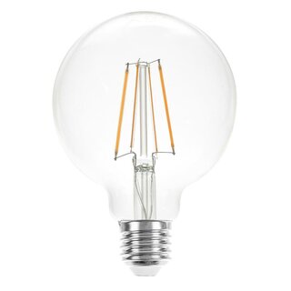 LED Filament Globe G95 8W = 75W 1055lm E27 klar warmwei...