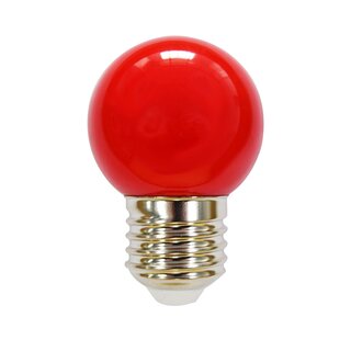 LED Bulb in Drop Shape 2W Red