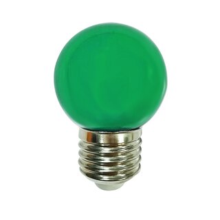 LED Bulb in Drop Shape 2W Green E27