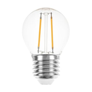 LED Filament Drop 2W 220lm E27 Clear Extra Warm White 2200K