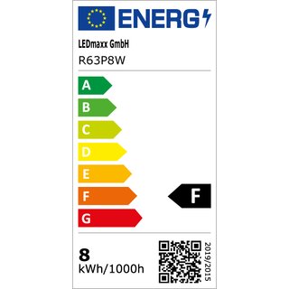 LED Reflector R63 8W 720lm E27 Warm White 2700K 120