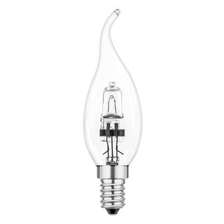 Halogen Windsto Kerze 18W = 23W 209lm E14 klar warmwei...