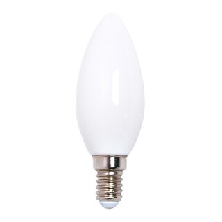 LED Filament Candle 4W = 40W 470lm E14 Opal Warm White 2700K