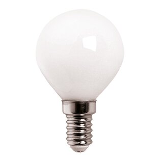 LED Filament Drop P45 4W E14 Opal Warm White 2700K