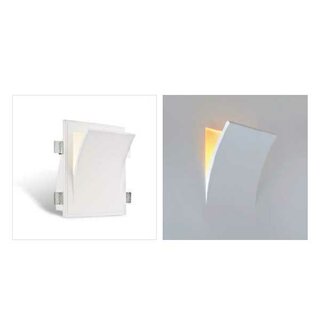 Recessed Plaster Wall Light with Flap 310x250x184mm E14 max. 40W