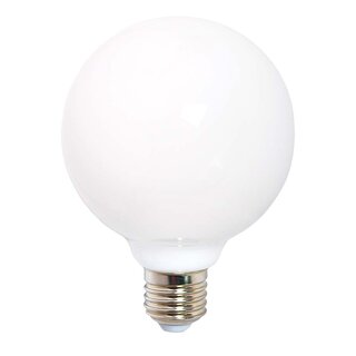 LED Filament Globe G125 12W = 100W 1521lm E27 opal warm white 2700K