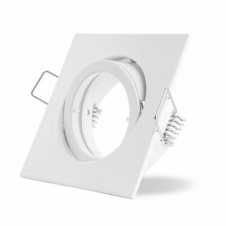 Recessed Spotlight Downlight Adjustable 68mm with Bayonet Lock white