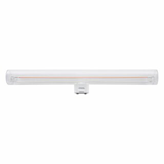 LED Filament Linear Lamp 3W S14d 1 Socket CLEAR 30cm Ra>90 Extra Warm White 2200K