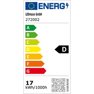 LED Bulb A60 17W E27 2400lm 2700K Warm White