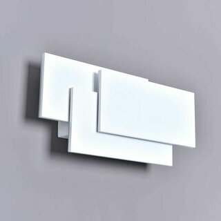 LED Wall Light Wall Lamp Indoor Lighting White Squares 12W Warnwei Indirect