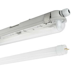 LED Moisture-Proof Batten Light with 1x T8 Tube 4000K 120cm