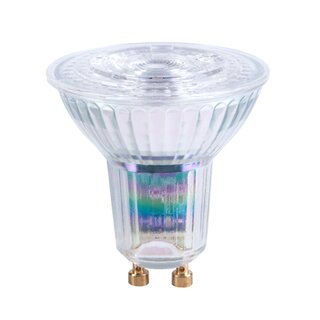 LED Premium Glass Reflector 6.5W GU10 570lm 827 Warm...