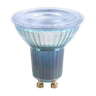 LED Premium Glass Reflector 9.6W GU10 750lm 827 Warm White 2700K