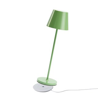 LED Table Lamp 2.2W 190lm CRI95 Warm White Indoor & Outdoor Dimmable Inductive Charging Green