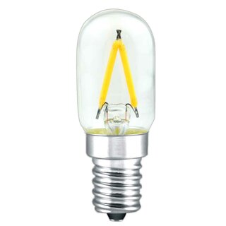 LED Filament Tube T22 1.5W E14 Clear 180lm 827 Warm White 2700K