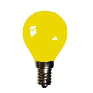 LED Filament Drop Shape 2W E14 Yellow