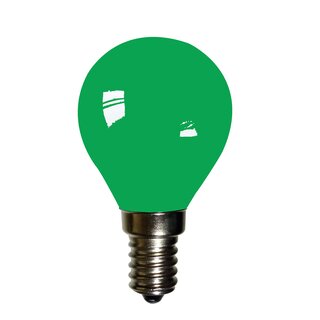 LED Filament Drop Shape 2W E14 Green