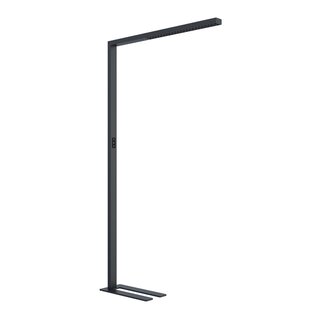 LED Floor Lamp Linus Up & Down 80W blackUGR<6 flicker-free CCT 3000K - 5700K + Sensor + dimmable