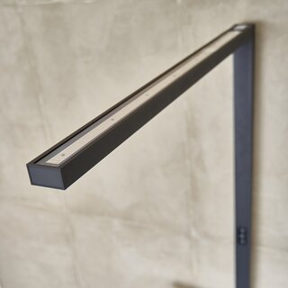 LED Floor Lamp Linus Up & Down 80W blackUGR<6 flicker-free CCT 3000K - 5700K + Sensor + dimmable