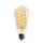 LED Spiral Filament Edison ST64 5W E27 Smoked Glass Extra Warm White 1800K Dimmable