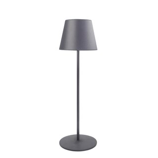 LED Rechargeable Table Lamp 3.6W 170lm RGBW IP54 for Indoor & Outdoor Dimmable Anthracite