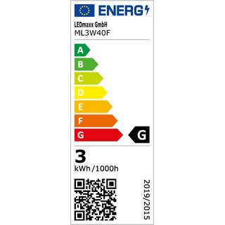 LED Module MR11 3W 240lm 230V 4000K Frosted 35x22mm