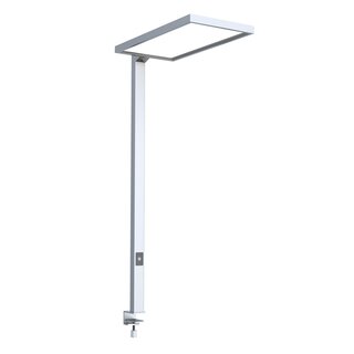 LED Desk Lamp Mounting Lamp Luka Up & Down 80W silver UGR<18 Neutral White 4000K Sensor + Touch Dimmable