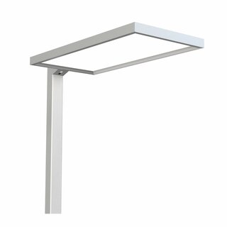 LED Desk Lamp Mounting Lamp Luka Up & Down 80W silver UGR<18 Neutral White 4000K Sensor + Touch Dimmable