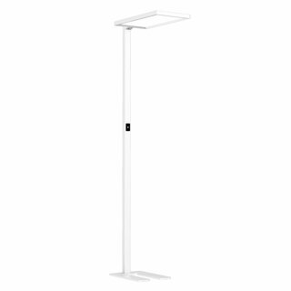 LED Floor Lamp Luka Up & Down 80W white UGR<18 Neutral White 4000K Motion & Daylight Sensor Touch Dimmable