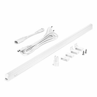 LED Under Cabinet Light 86cm White IP20 15W Warm White 3000K with Switch