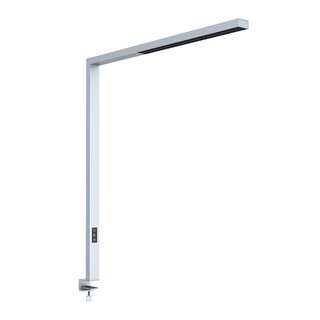 LED Desk Lamp Mounting Lamp Linus Up & Down 80W silver UGR<6 4000K Sensor + Touch Dimmable