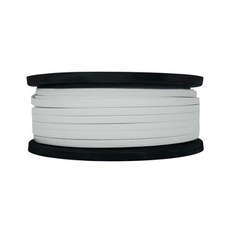 100m Roll Illu Flat Cable H05RNH2-F 2x1.5 mm White