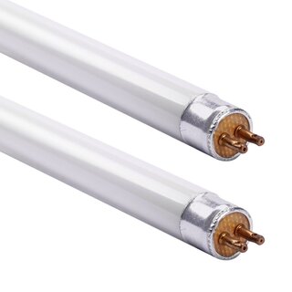 2 x Fluorescent Tube Lamp 8W T4 840 Neutral White 4000K