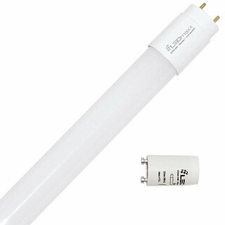 LED T8 Tube 45cm 8W = 15W G13 800lm 830 3000K including Starter